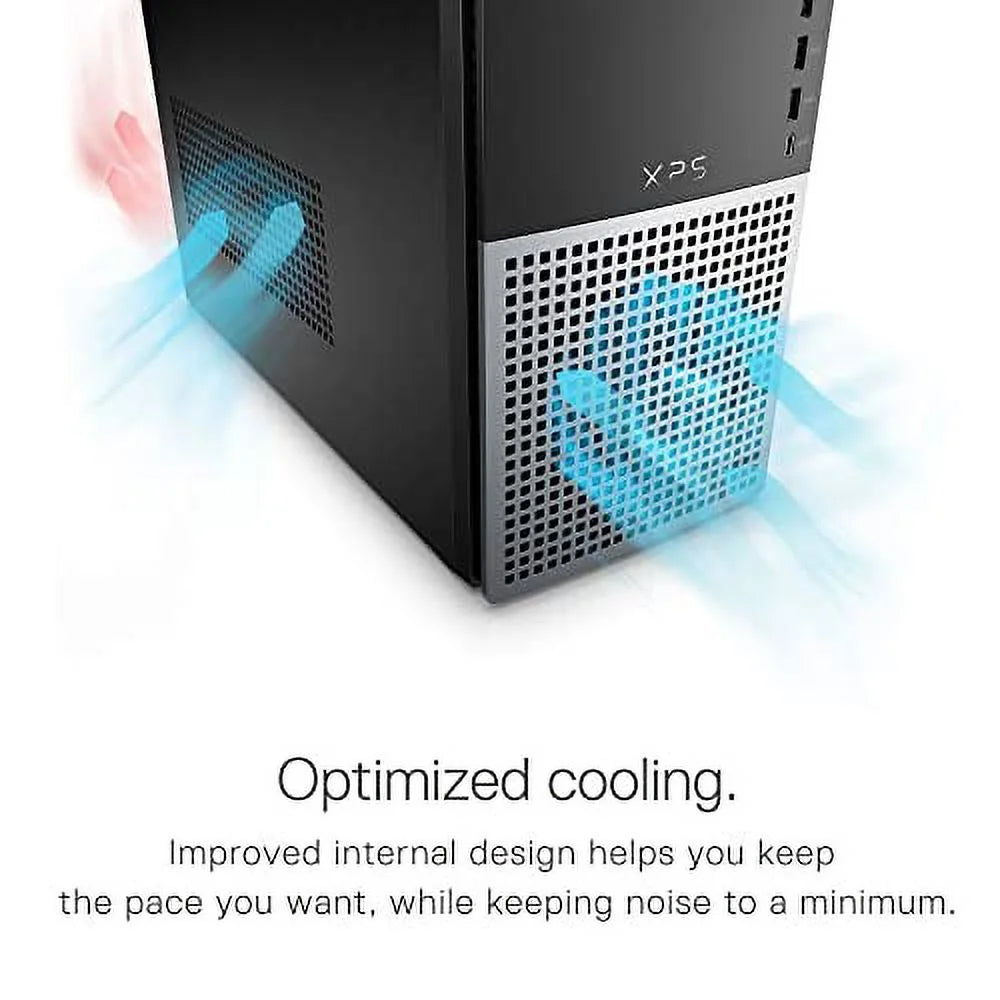 12th Gen Intel Core i7-12700K 16GB DDR5 RAM 512GB SSD 1TB HDD NVIDIA GeForce RTX 3060 12GB Wi-Fi 6 Bluetooth Windows 11 Home Black Refurbished Desktop Computer S15385