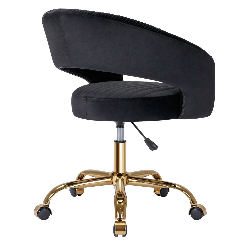 Black Swivel Office Chair I68845