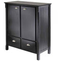 Black Cabinet with Drawers P687