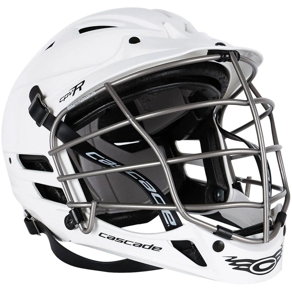 White/Silver Lacrosse Helmet V511651