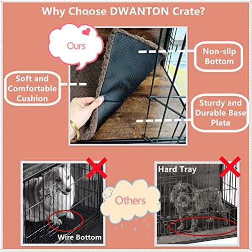 Wooden Dog Crate Furniture with Cushion B34835