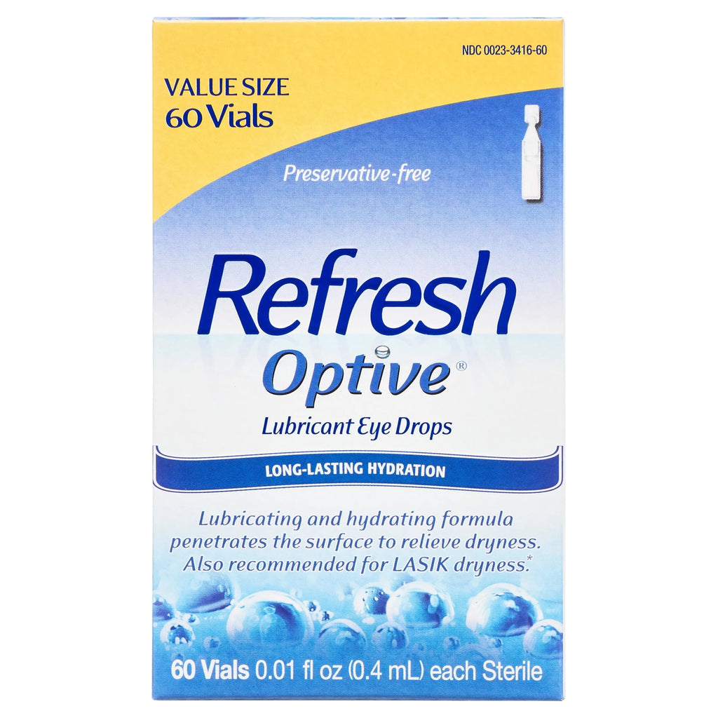 60 Count 0.4 ml Lubricant Eye Drops C790