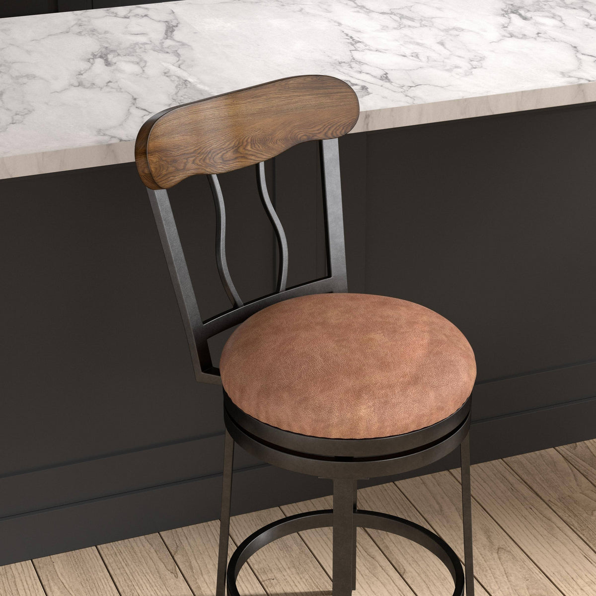 Metal Swivel Counter Stool V17986
