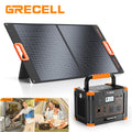 1000W Portable Power Station & 100W Foldable Solar Panel A62082