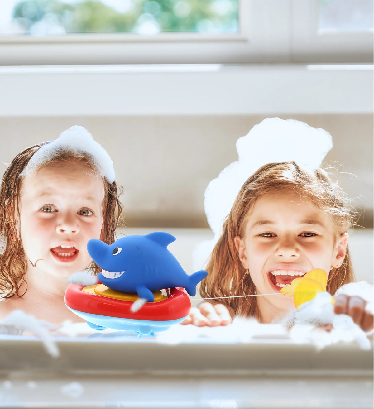 Sea Life Boat Racers Bundle Set of 4 Bath Toy S8685