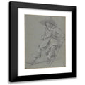 Black Modern Framed Art Print F3368
