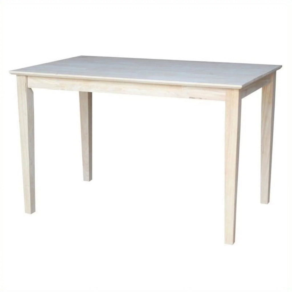 Unfinished 30" Solid Dining Table H16330