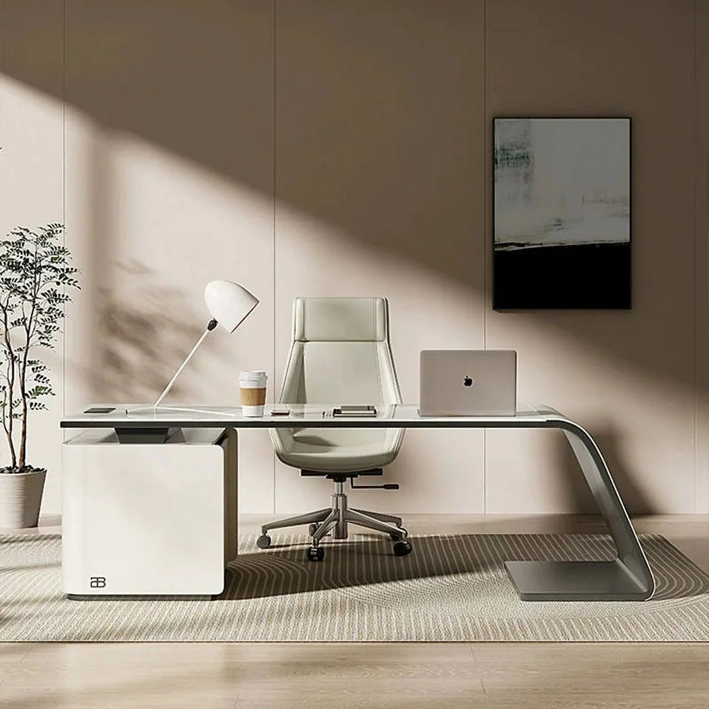 Modern Desk with Drawer F433