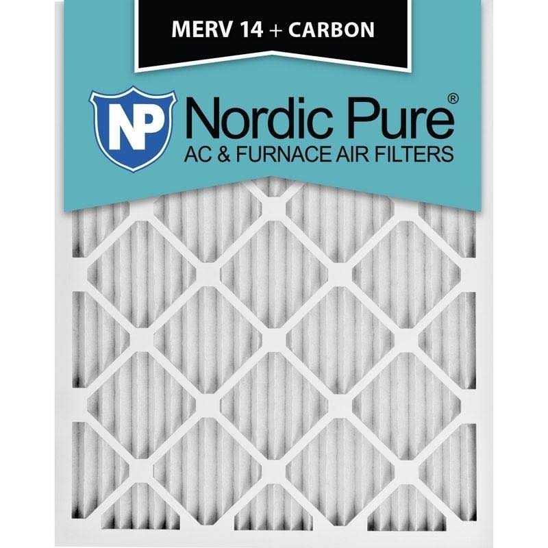 24 Pc MERV 14 Carbon AC Furnace Air Filters P1916