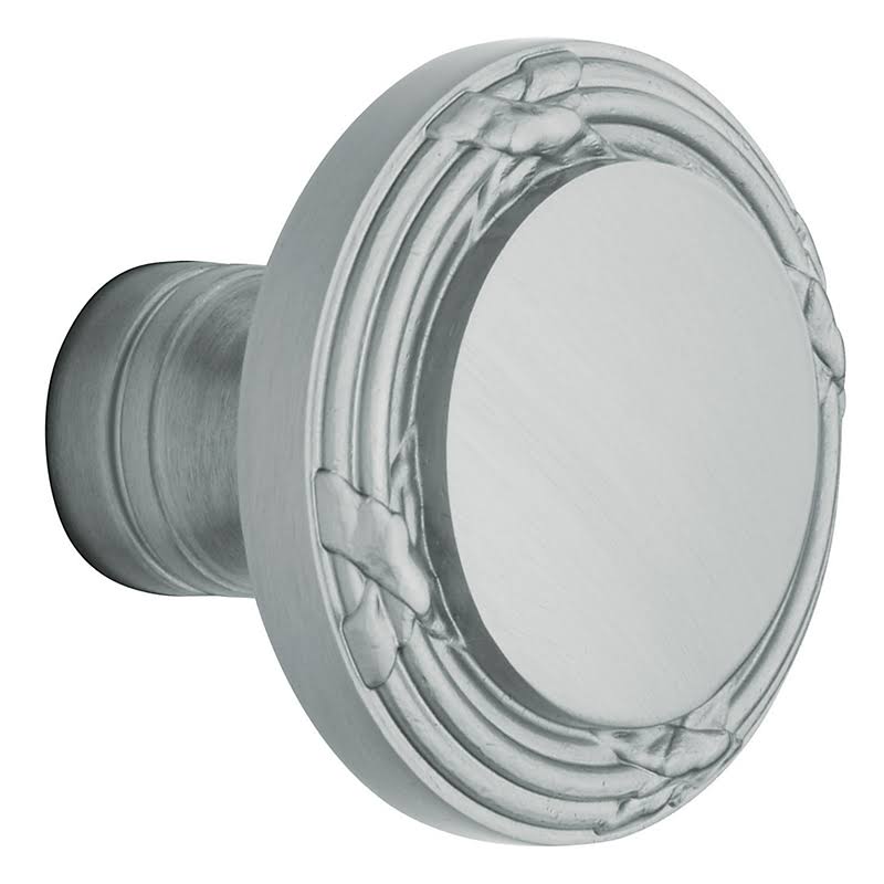 Pair of Knobs Satin Chrome Y487