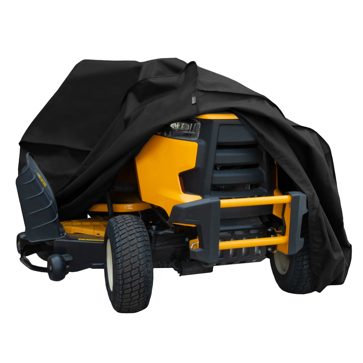 Black Zero-Turn Lawnmower Cover, 82"L x 50"W x 47"H J89669
