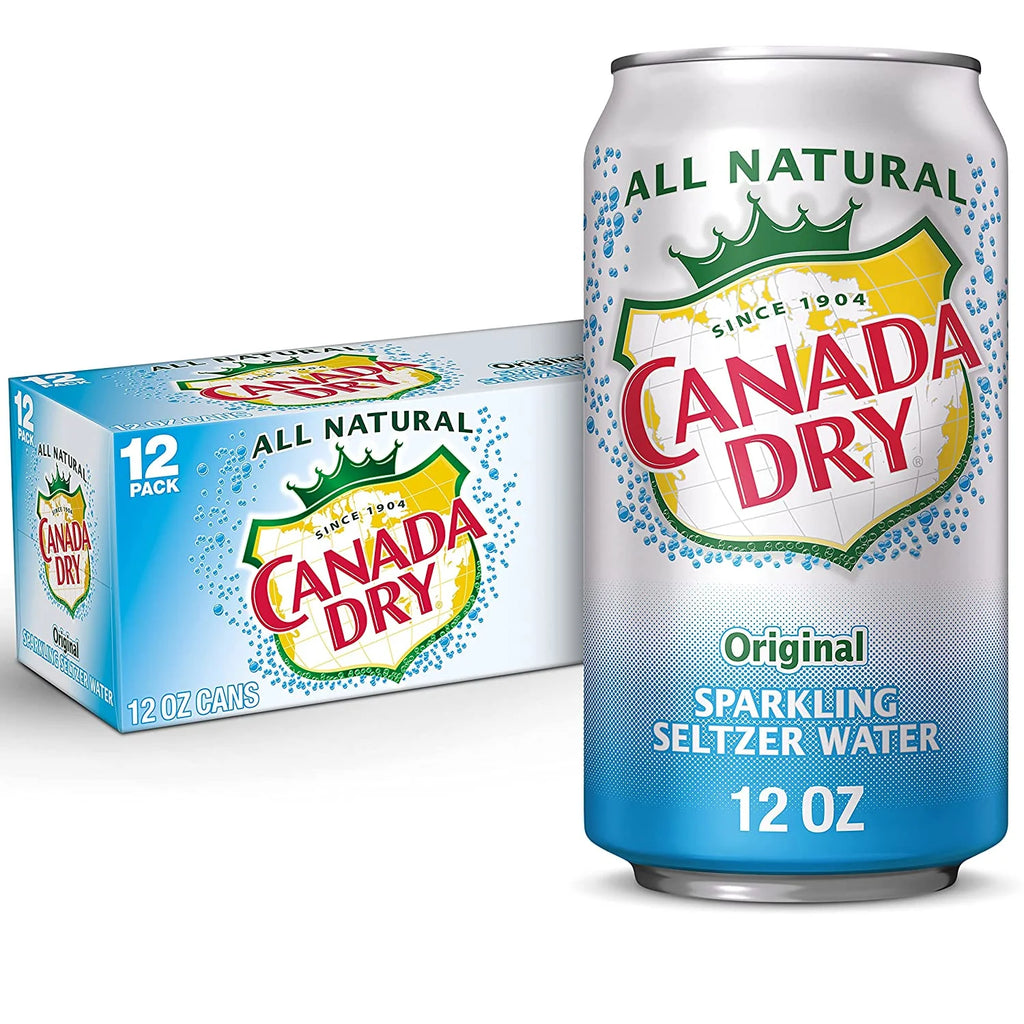 12 oz. Cans Sparkling Seltzer Water (Pack of 12) U91458