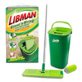 Microfiber Wet & Dry Mop and Bucket System with 4 Pads K28183