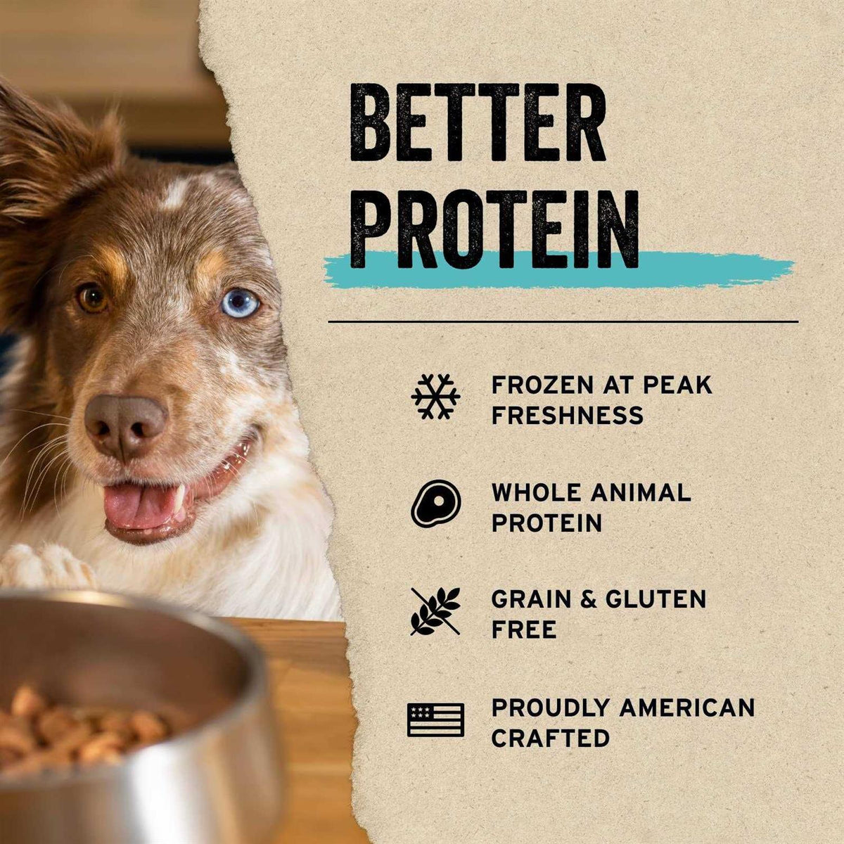 Freeze-Dried Raw Duck Dog Food W895870