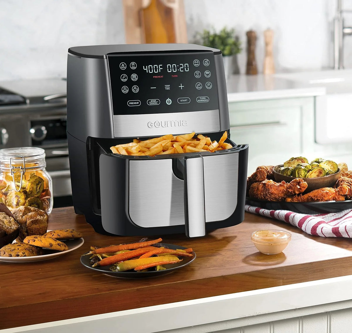 8 Quart Air Fryer Black F27580