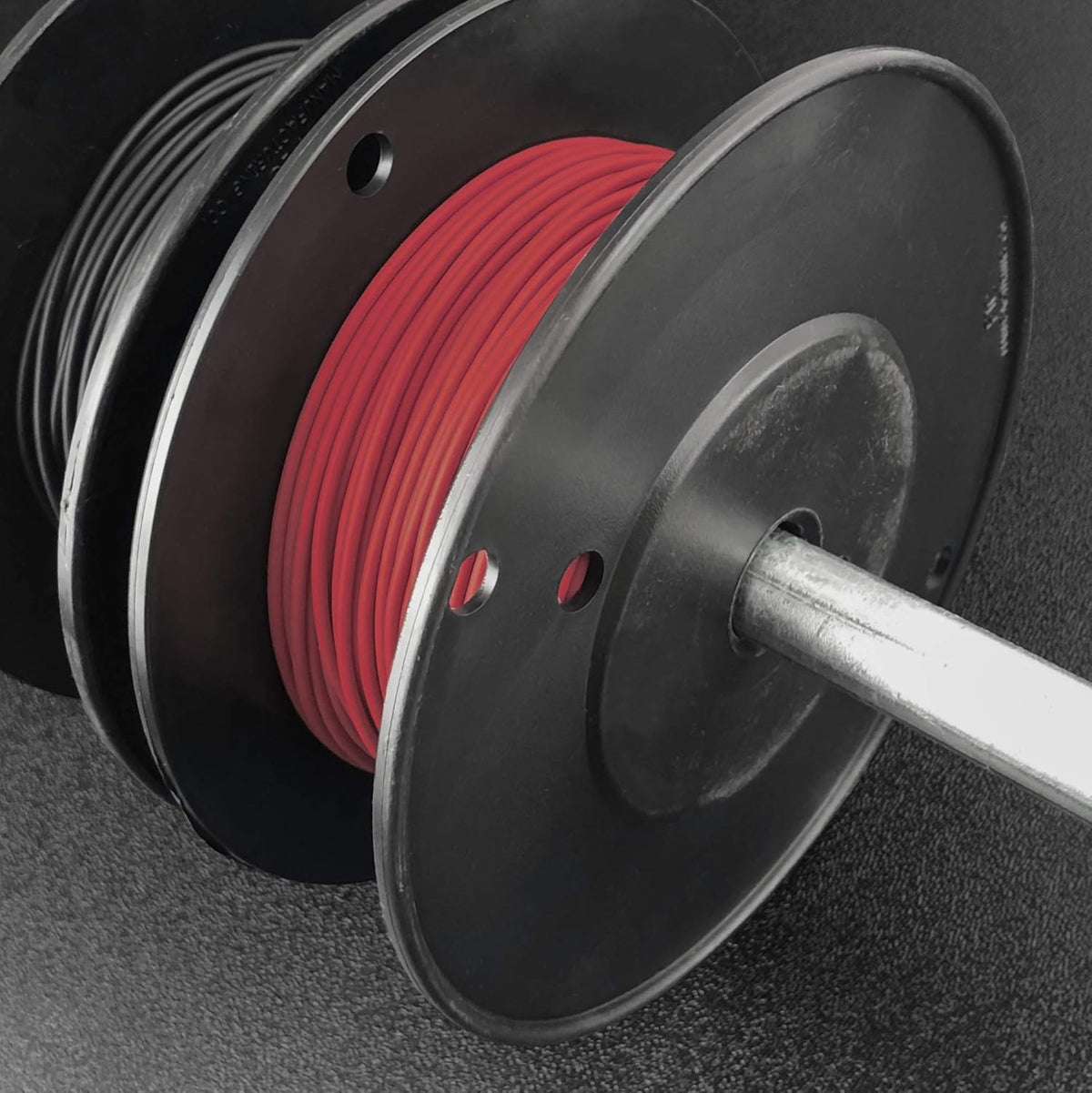 12ga - 100ft Red Stranded Copper Wire Spool, Pack of 2 I36416