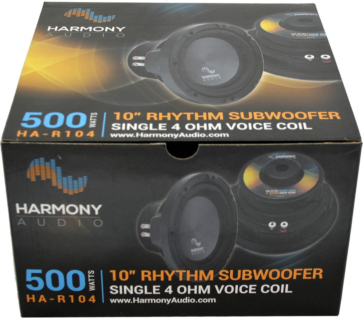 10 Sub 500W Single 4 Ohm Subwoofer D830