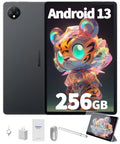 10 inch Tablet 64GB ROM 8GB RAM Android 13 Gray X8221