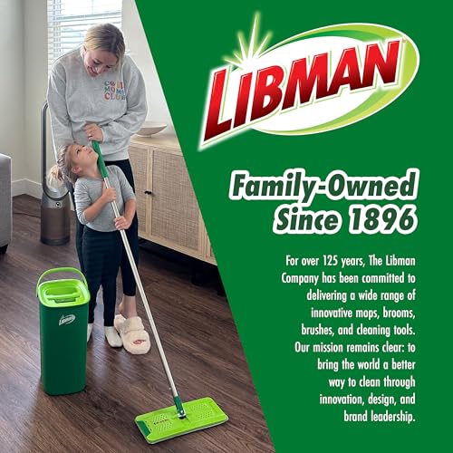 Microfiber Wet & Dry Mop and Bucket System with 4 Pads K28183