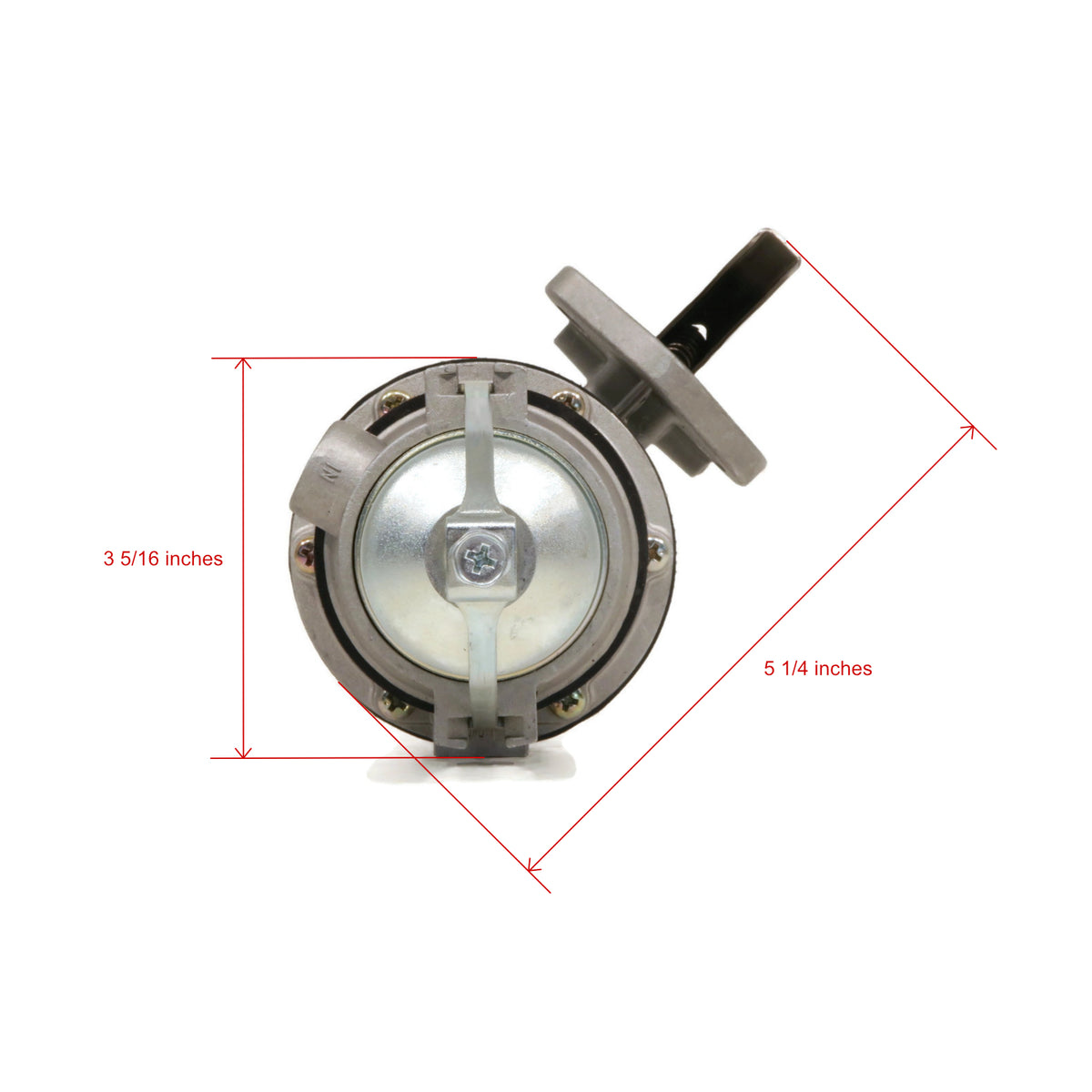 Fuel Pump With Gaskets For Marine Sterndrive Assembly M404443