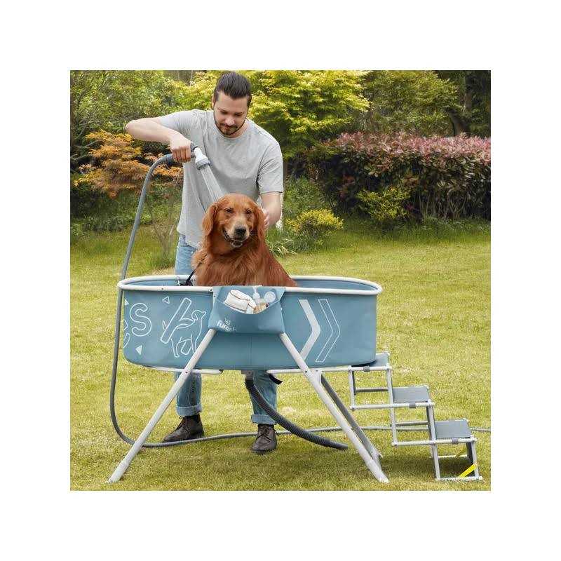 Big Dog Bath Tub with Stairs V173