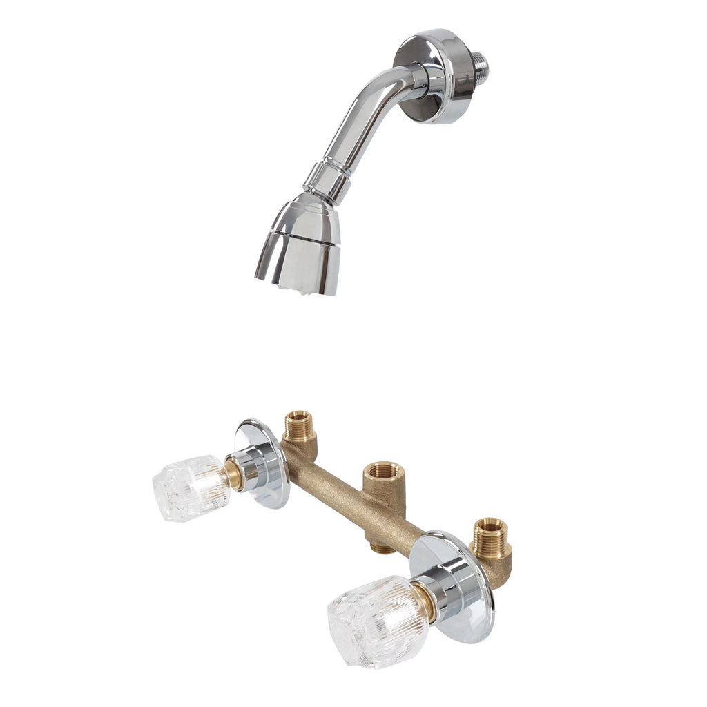 Concealed Shower Faucet 8in Shower System with Knobs K5758
