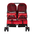 Blue Foldable Double Pet Stroller U106