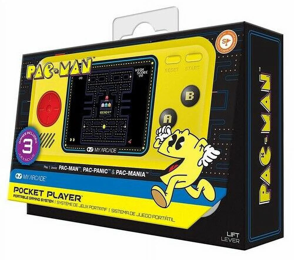 Pac-Man Portable Handheld Game System X124920