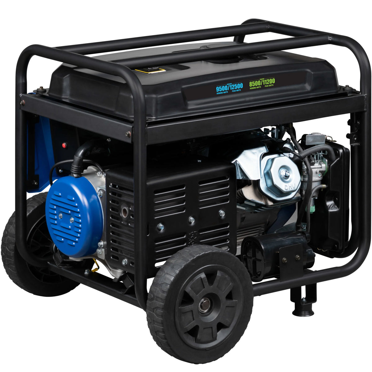 12,500 Peak Watt Dual Fuel Portable Generator with Electric Start S628