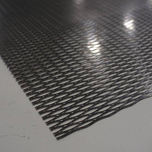 Expanded Sheet, Carbon, 4x4 ft, 1/4-#18 W152