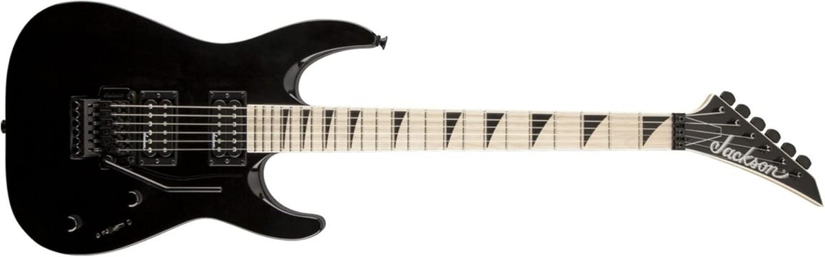 Gloss Black 6-String Electric Guitar with Hardshell Case X66831