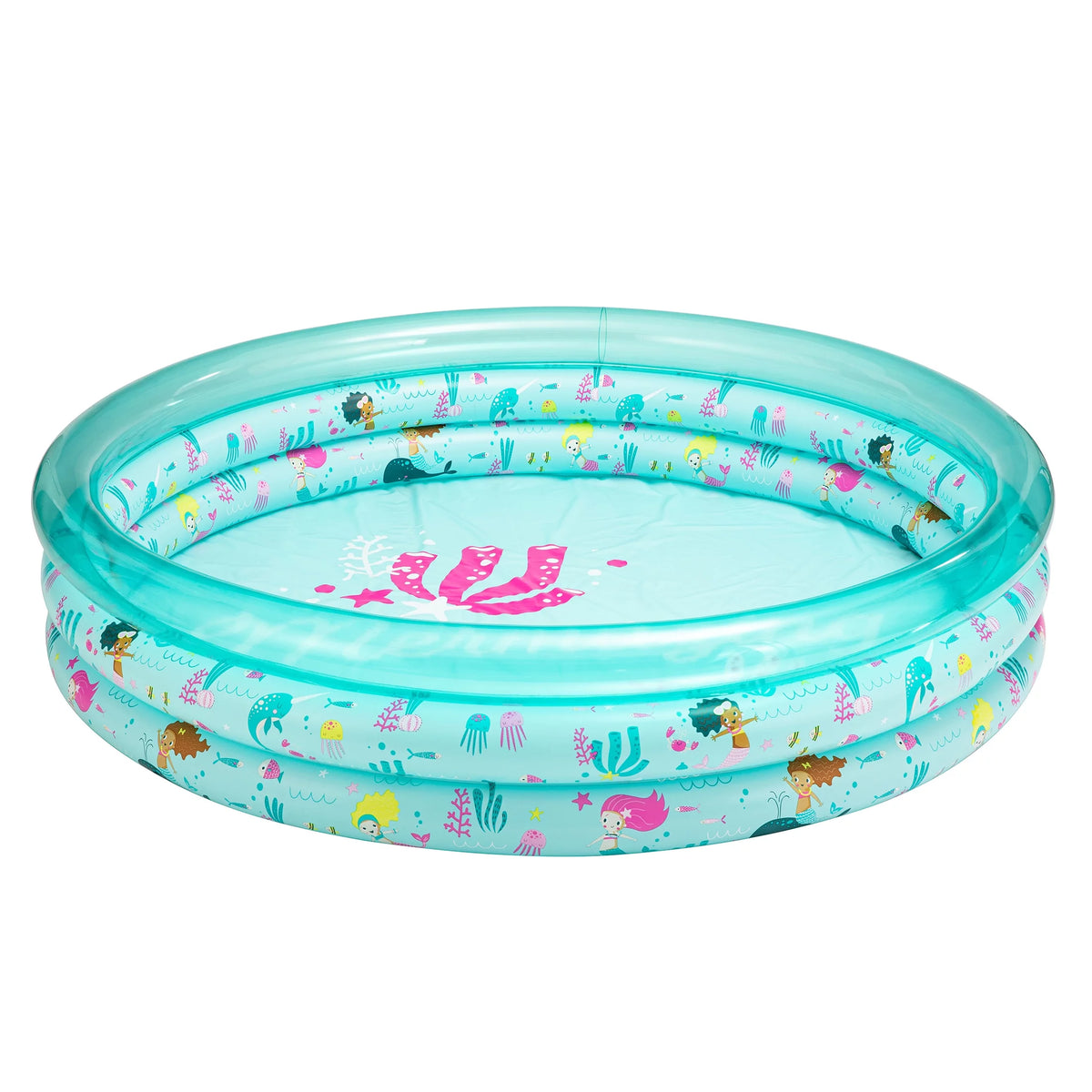 Blue Inflatable Round Swimming Pool Z31711