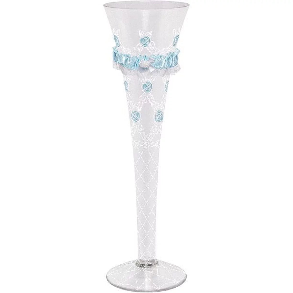 Hand Painted Champagne Flute Glass N18870