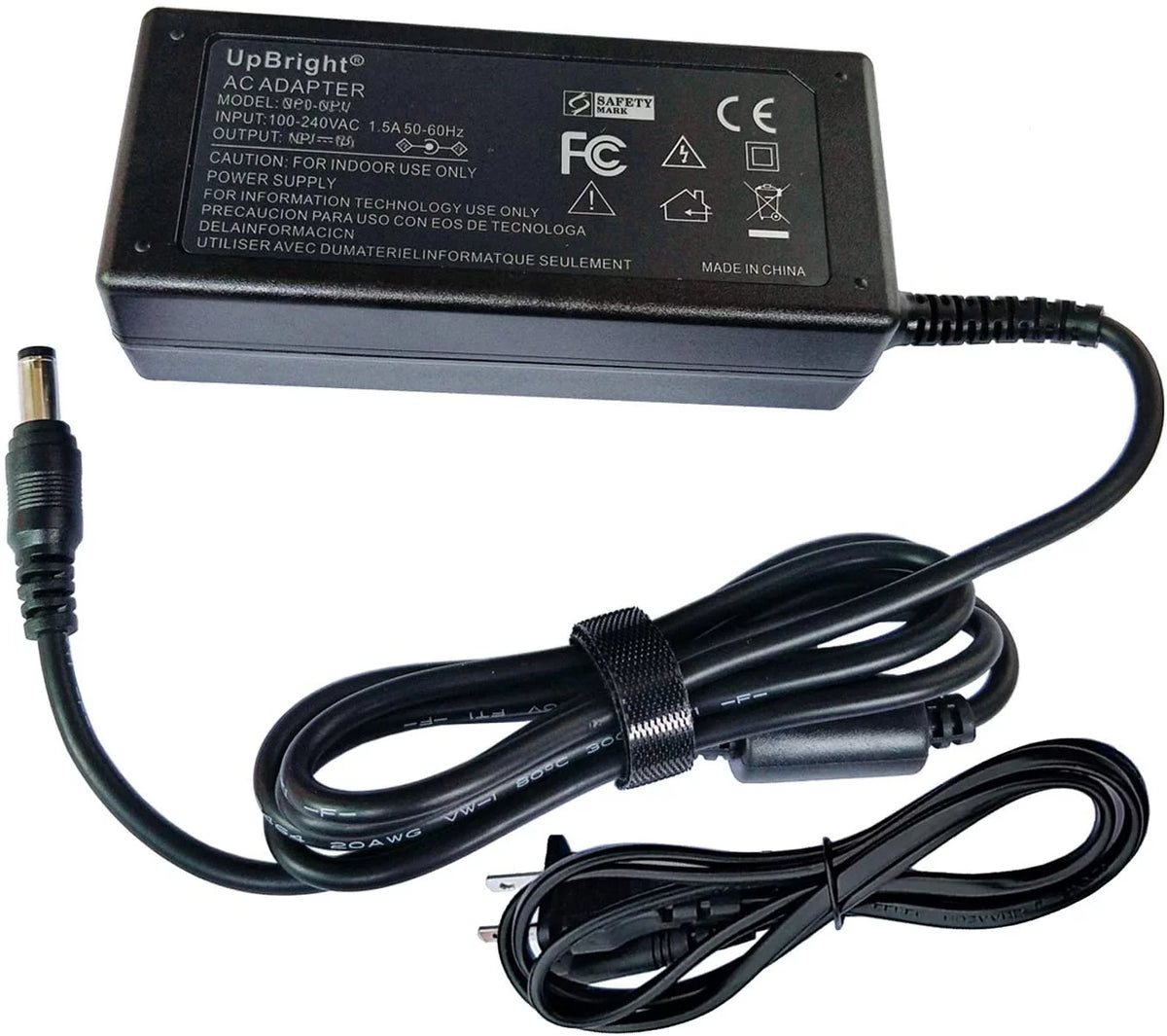 Crestron QM-MDM3X1 Power Supply Cord Cable Charger B95688