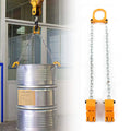 Chain Drum Lifter with G80 Lifting Chain, Alloy Steel Frame B53895