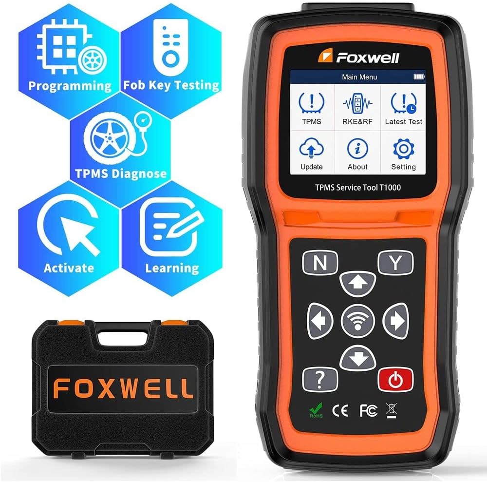 TPMS Sensor Relearn Tool with TPMS Sensor Activation V1315