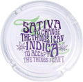 Round Glass Ashray 4.25" K86973