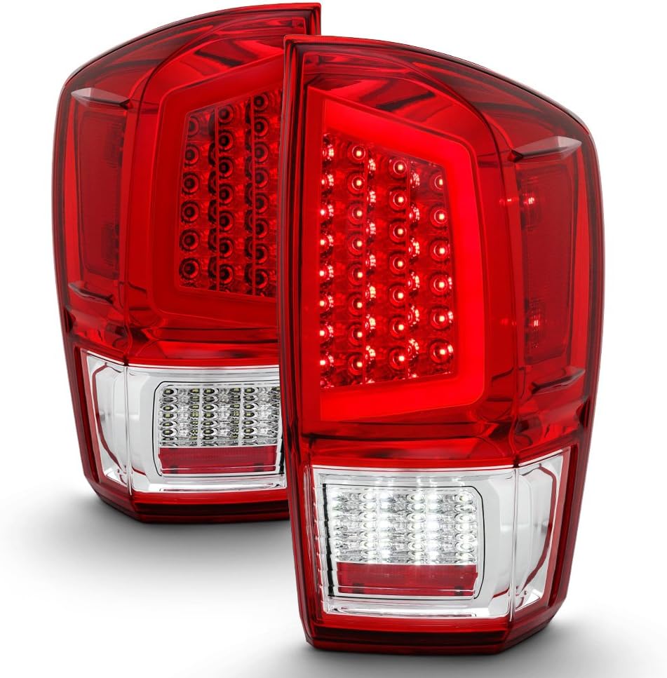 Black Smoked LED Tail Lights H3826