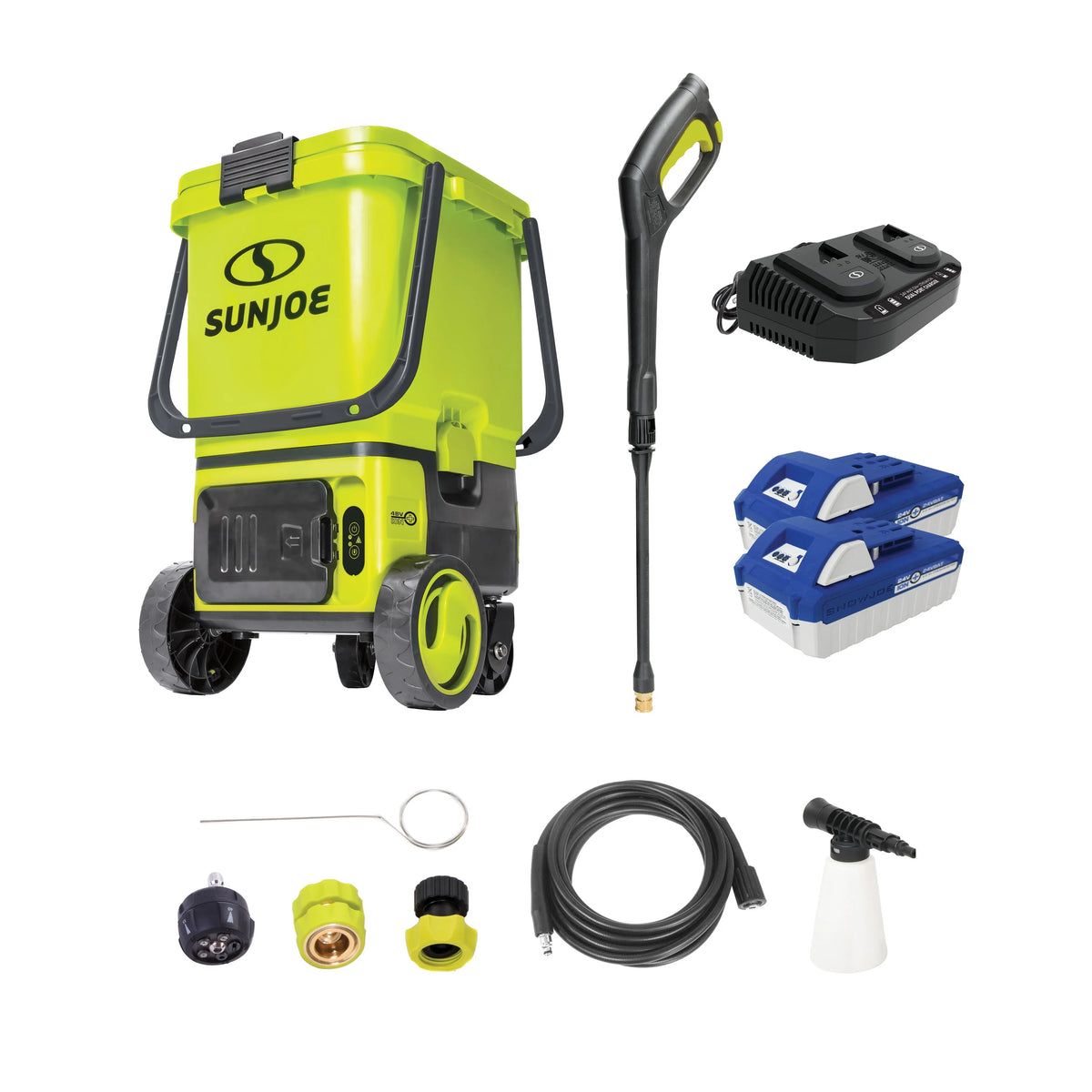 48-Volt Cordless Portable Pressure Washer Kit Z79494