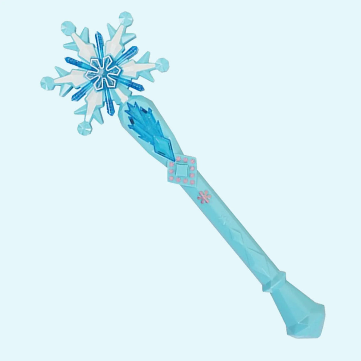 Blue Snowflake Music Glitter Stick with Accessories V781