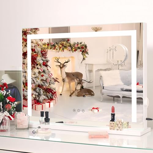 White Dimmable LED Makeup Mirror L46427