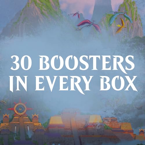 30 Booster Set Box with 361 Magic Cards J191
