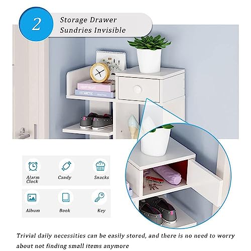 8 Tiers Vertical Narrow Shoe Rack L614