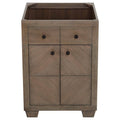 Gray Wash Wood Single Vanity Cabinet M346879