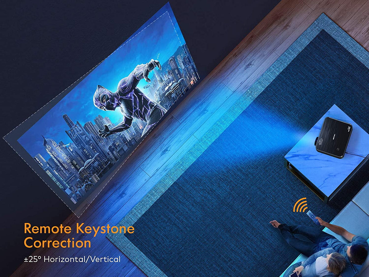 4K Projector Native 1080P Black C7925