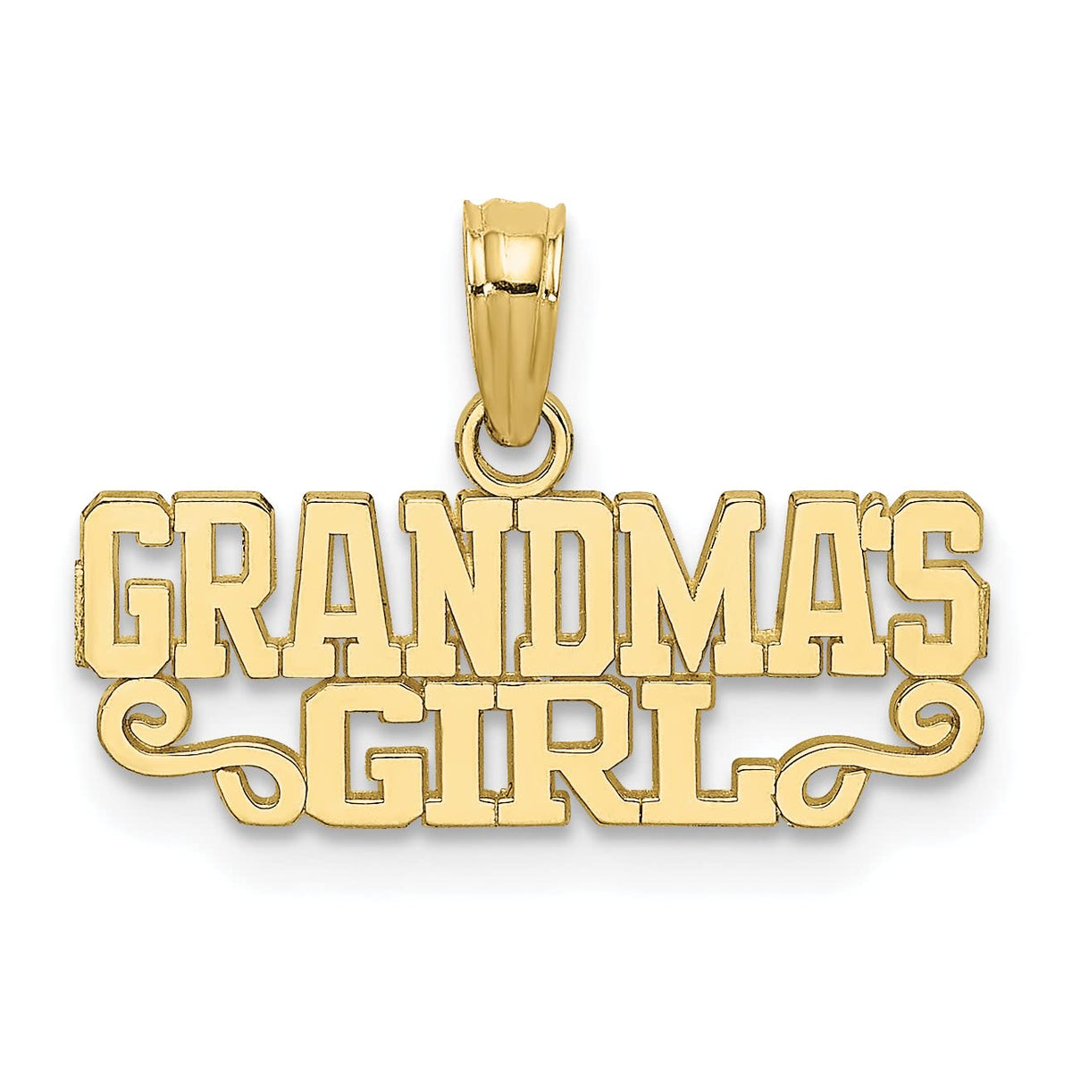 10K Yellow Gold Charm D515