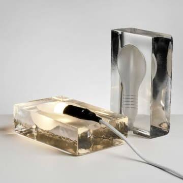 White Block Lamp K388
