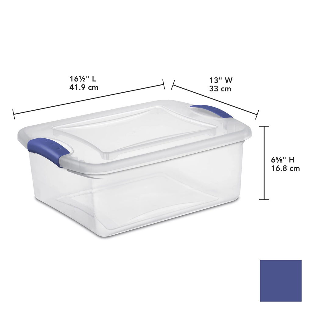15 Qt Latch Box Set of 10 A27941