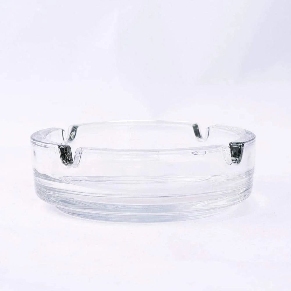 Round Glass Ashray 4.25" K86973