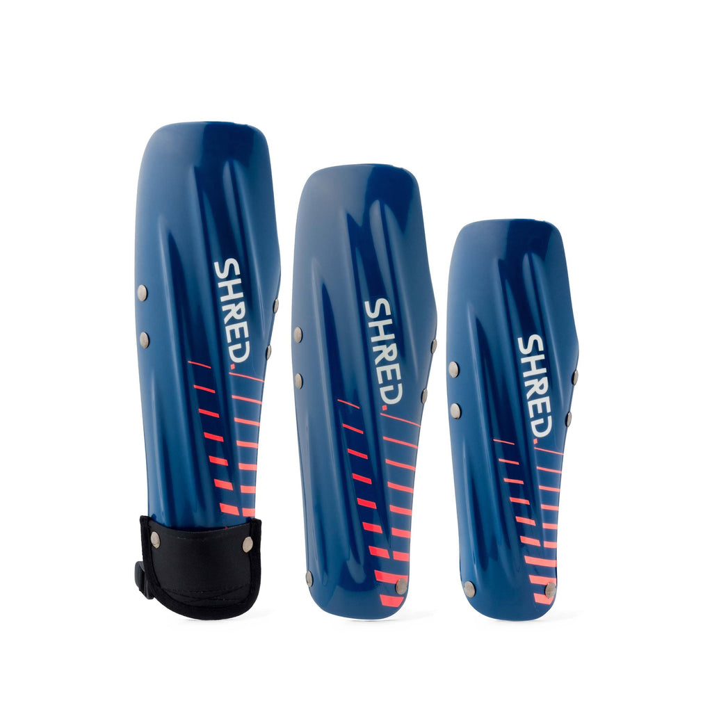 Navy Blue/Rust Ski Race Protection Arm Guards E505493